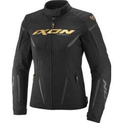 Veste Ixon Lady STRIKER 2 Textile Noir Or