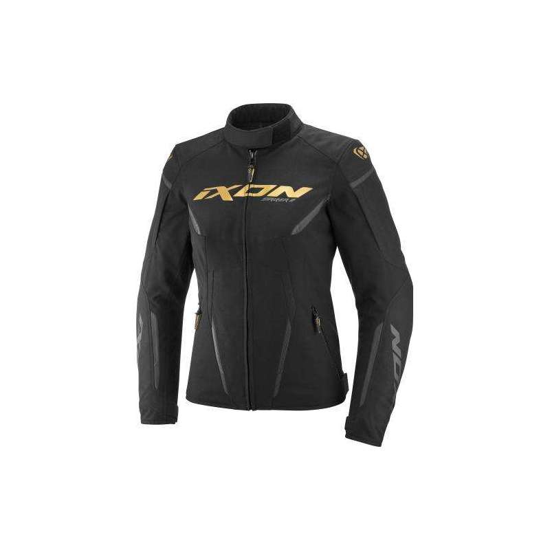 Veste Ixon Lady STRIKER 2 Textile Noir Or