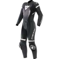 Danese 2Pc Lederkombi Fulminea S/T Schwarz-Weiß