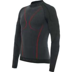 Funktionelles T-Shirt Dainese LS Thermo schwarz-rot