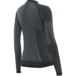 T-shirt fonctionnel Dainese LS Dry pour femmes noir-bleu