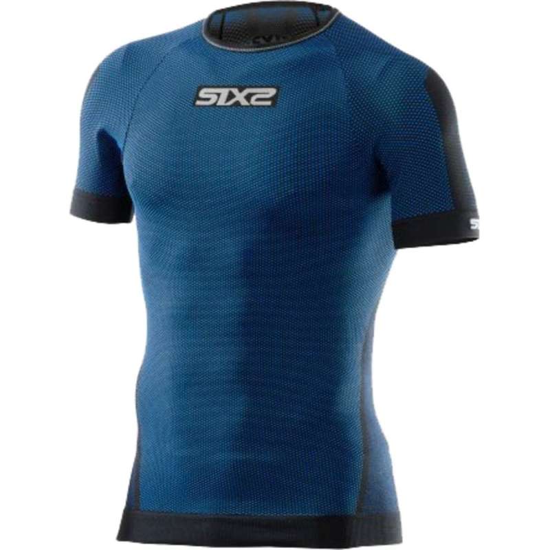 Funktionelles T-Shirt SIXS TS1 carbon-blau