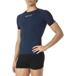 T-shirt fonctionnel SIXS TS1 carbon-bleu