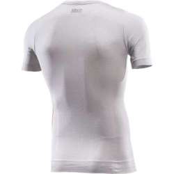 T-shirt fonctionnel SIXS TS1 V2 argent- blanc