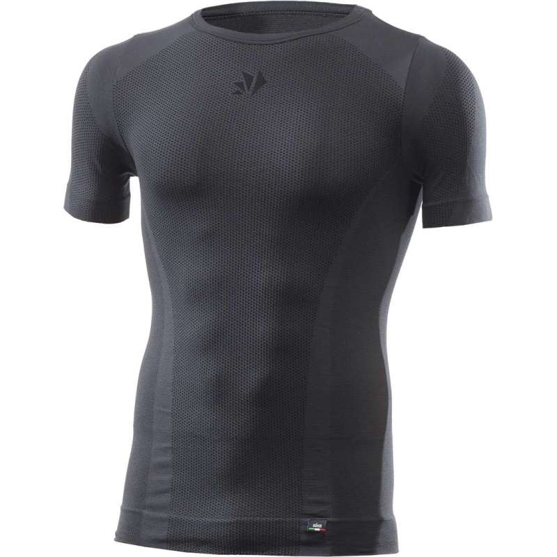 T-shirt fonctionnel SIXS TS1 V2 gris foncé - noir