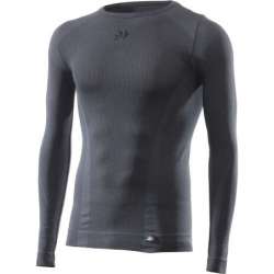 Funktionelles Langarmshirt SIXS TS2 V2 dunkelgrau-schwarz