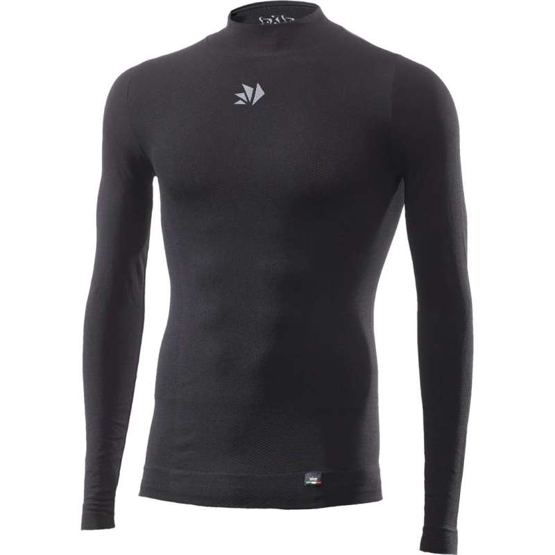 Funktionelles Langarmshirt SIXS TS3 V2 schwarz