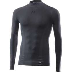 Funktionelles Langarmshirt SIXS TS3 V2 dunkelgrau-schwarz