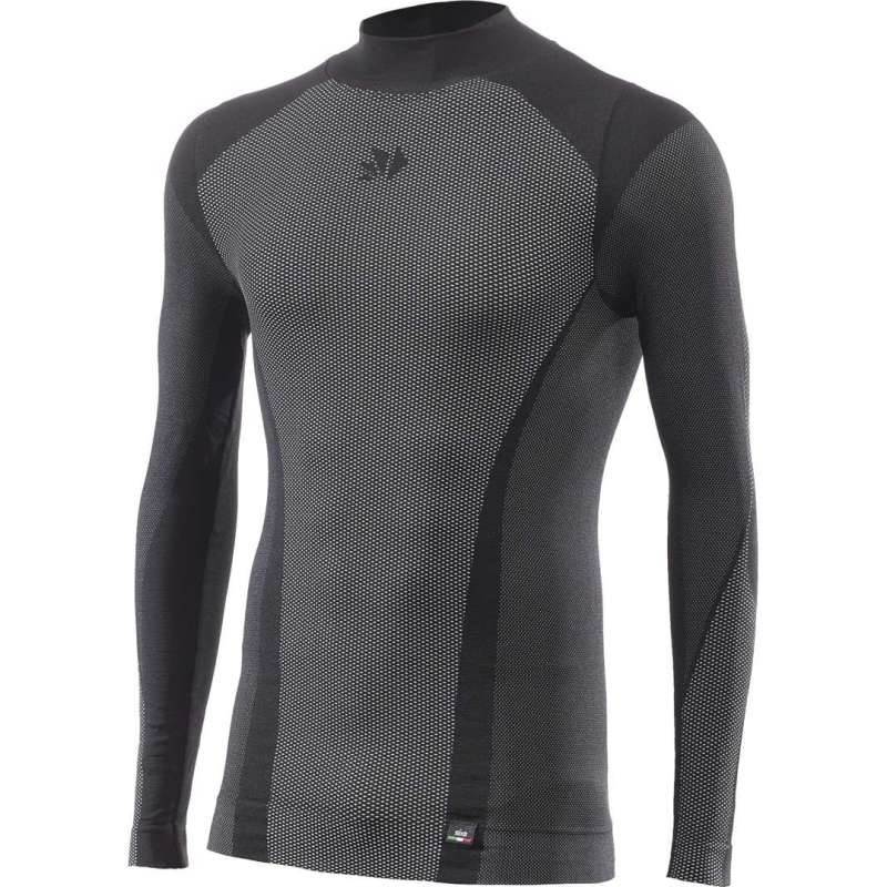 T-shirt fonctionnel SIXS à manches longues TS3 V2 noir-carbon
