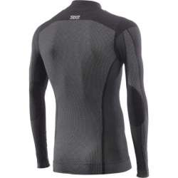 Funktionelles Langarmshirt SIXS TS3 V2 Schwarz-Carbon
