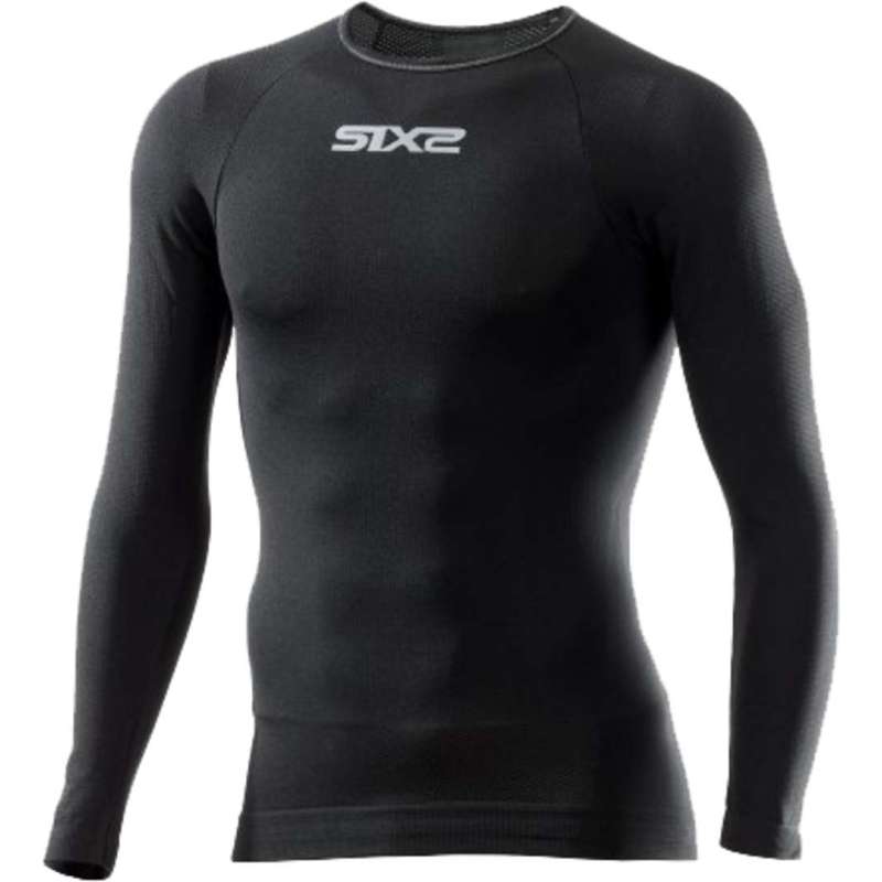 Langärmeliges Funktionshemd TS2 all black