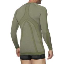 Chemise fonctionnelle à manches longues TS2 vert