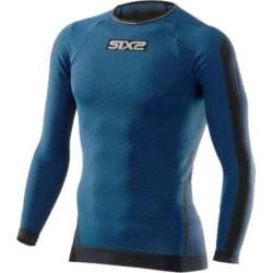 Funktionelles T-Shirt SIXS TS2 schwarz-petrol