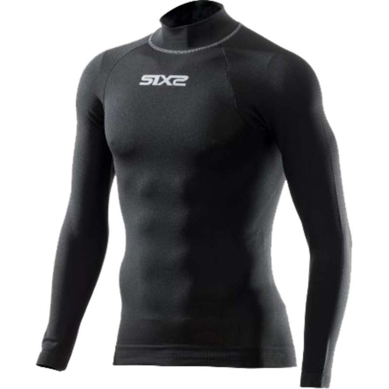 Funktionelles T-Shirt SIXS TS3 all black