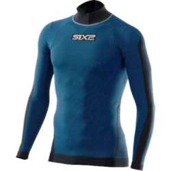 Funktionelles T-Shirt SIXS TS3 schwarz-petrol