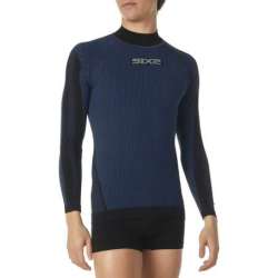 Funktionelles T-Shirt SIXS TS3 schwarz-petrol