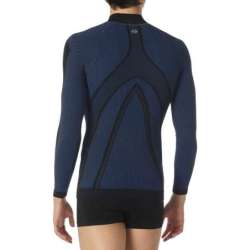 Funktionelles T-Shirt SIXS TS3 schwarz-petrol