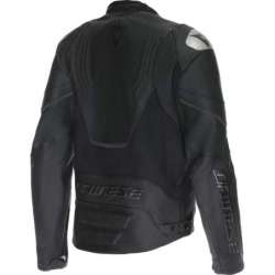 Veste Dainese en cuir Racing 5 S/T noir