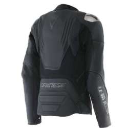 Veste Femmes Dainese en cuir Racing 5 noir