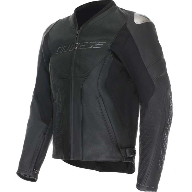 Jacke Dainese Leder Perf. Racing 5 S/T schwarz
