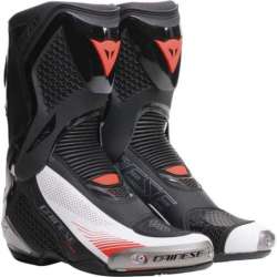 Bottes Dainese Torque 4 Air noir-blanc-rouge fluo