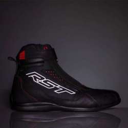 Bottes RST Frontier noir/rouge femme