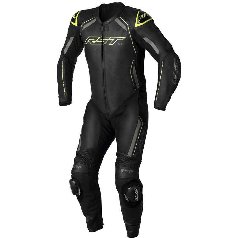 Combinaison RST S-1 CE cuir - jaune fluo Combinaison RST S-1 CE cuir - jaune fluo