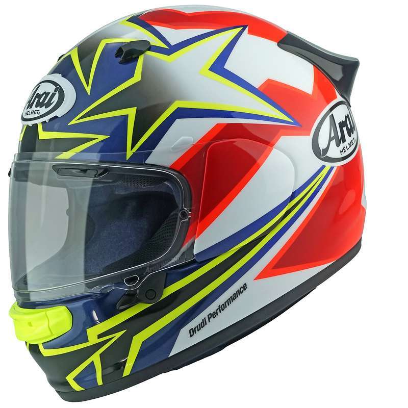 Helm ARAI QUANTIC STAR & STRIPES - rot