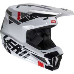 Casque Leatt  2.5 V25 blanc noir rouge