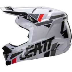 Casque Leatt  2.5 V25 blanc noir rouge