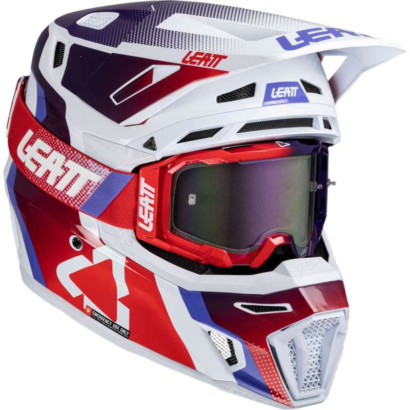Casque Leatt Kit  8.5 V25 rouge blanc bleu