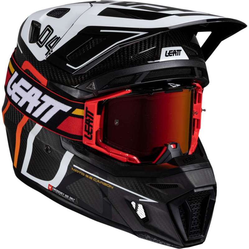 Helm Leatt Kit 9.5 V25 Carbon weiß
