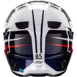 Helm Leatt Kit ADV 8.5 V25 weiß blau rot