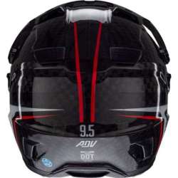 Casque Leatt Kit ADV 9.5 V25 carbon noir blanc rouge