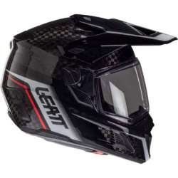 Casque Leatt Kit ADV 9.5 V25 carbon noir blanc rouge