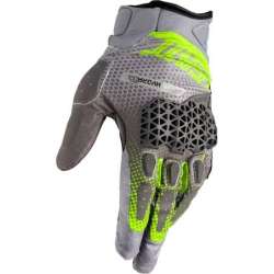 Handschuhe Leatt ADV HydraDri 5.5 Short V25 Dunkelgrau Schwarz Gelb
