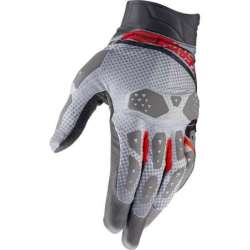 Handschuhe Leatt ADV X Flow 5.5 Short V25 beige grau rot