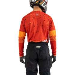 Jersey Leatt 4.5 Enduro burn orange black white
