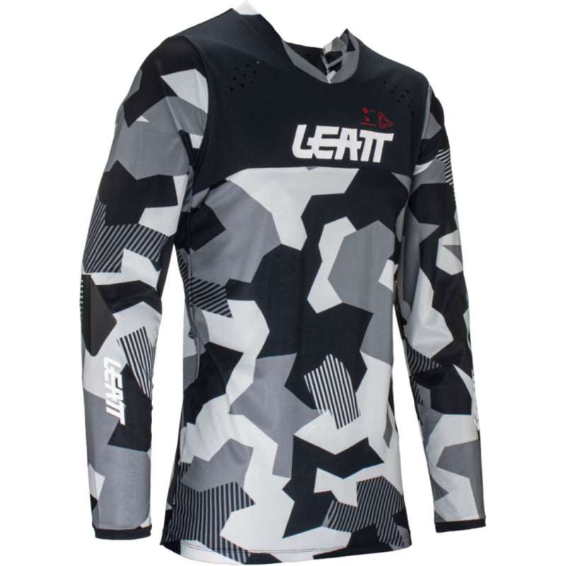 Jersey Leatt 4.5 Enduro Forge grey black white Jersey Leatt 4.5 Enduro Forge grey black white