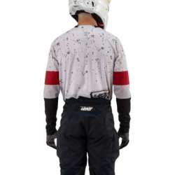 Jersey Leatt 4.5 Enduro ice black white grey