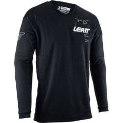 Jersey Leatt 4.5 WindBlock 23 Schwarz