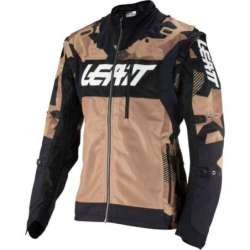 Jacke Leatt 4.5 X Flow Stone brown black white
