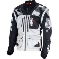 Jacke Leatt 5.5 Enduro Forge grey black red