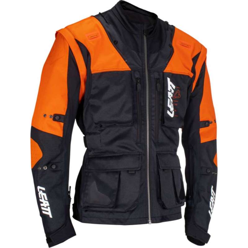 Jacke Leatt 5.5 Enduro Orange black orange