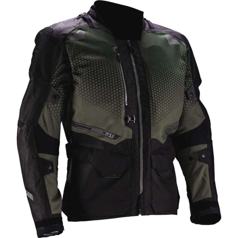 Jacke Leatt ADV FlowTour 5.5 V25 grau dunkelgrün