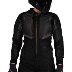 Jacke Leatt ADV FlowTour 5.5 Women V25 schwarz dunkelgrau gold