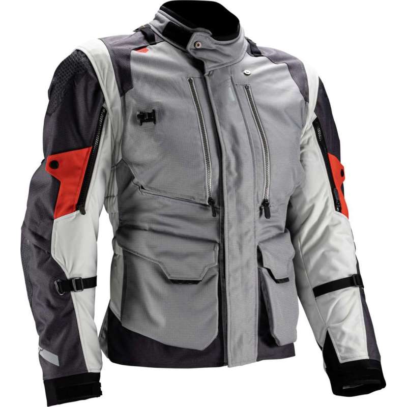 Jacke Leatt ADV MultiTour 5.5 V25 grau schwarz rot
