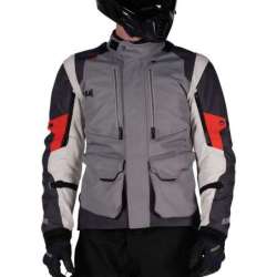 Jacke Leatt ADV MultiTour 5.5 V25 grau schwarz rot