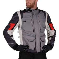 Jacke Leatt ADV MultiTour 5.5 V25 grau schwarz rot