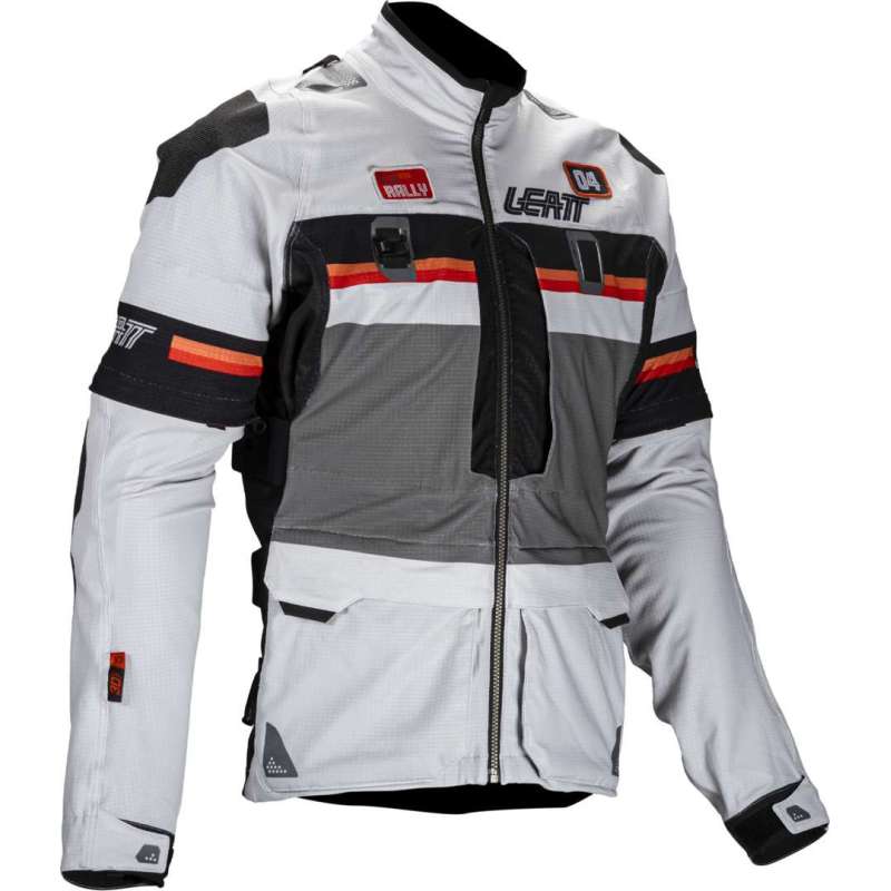 Veste Leatt ADV Rally 5.5 V25 beige gris cendré